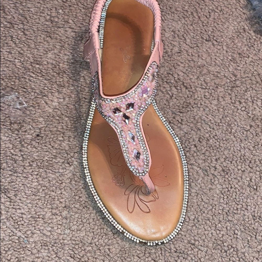Rhinestone sandals